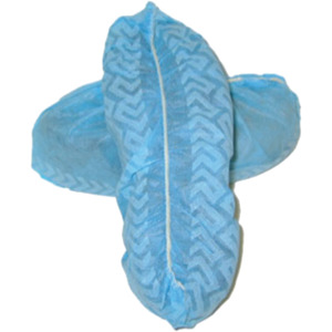 Products: Wise Anti Skid Shoe Cover 19x45cm Blue 500pc Disposable Clothing SafeTradie