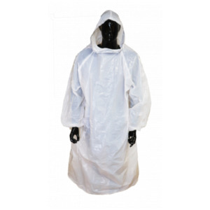 Wise Smock Hooded 780 X 1300 White 20pc Disposable Clothing SafeTradie