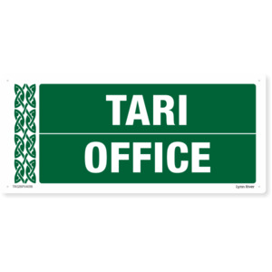 Te Reo Office Safety Sign SafeTradie