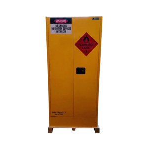 209L Drum Storage Cabinet Heavy-Duty Spill Containment