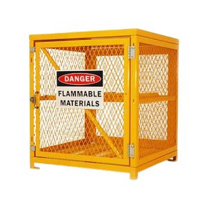 Products: Small Gas Bottle Storage Cage Heavy Duty Weatherproof