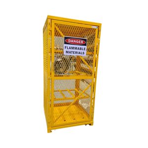 Medium Gas Bottle Storage Cage Heavy Duty Weatherproof