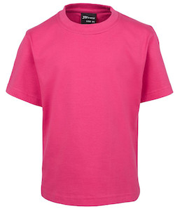 1KT JB's Kids Cotton Tee, Hot Pink, Sizes 2 to 14 - Safety Equipment NZ, Taurang&hellip;