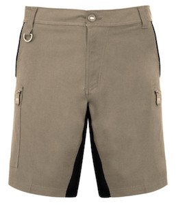 ZS340 Syzmik Mens Streetworx Stretch Short, Khaki, Sizes 72 to 127 - Safety Equi&hellip;