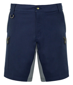 ZS340 Syzmik Mens Streetworx Stretch Short, Navy, Sizes 72 to 127 - Safety Equip&hellip;