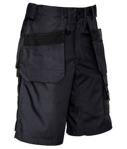 ZS510 Syzmik Mens Ultralite Multi-Pocket Short, Charcoal/Black, Sizes 72 to 132 &hellip;