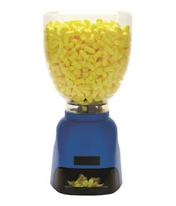 Products: EPDS500A Paramount Safety Uncorded Earplug Dispenser Station - Safety Equipment NZ, Tauranga, Hamilton, Cambridge, Rotorua, BOP