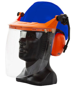 Products: TN1R-VC Esko Tuff-Nut Ratchet Hard Hat Visor Combo, Blue - Safety Equipment NZ, Tauranga, Hamilton, Cambridge, Rotorua, BOP