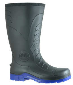 892-69013 Bata Handyman 400ml PVC Black/Blue Steel Toe Safety Gumboot, Sizes 6 t&hellip;
