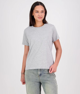 T203 Cloke Womens Silhouette Tee V2, Grey Marle, Sizes 8 to 22 - Safety Equipmen&hellip;