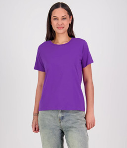 T203 Cloke Womens Silhouette Tee V2, Purple, Sizes 8 to 22 - Safety Equipment NZ&hellip;