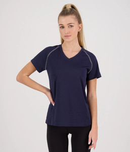 XTG Cloke Womens XT Performance T-Shirt, Navy/Grey, Sizes 8 to 22 - Safety Equip&hellip;