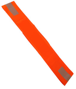 Products: PCA1050 Caution Blank Sash with Velcro, Hi-Vis Orange - Safety Equipment NZ, Tauranga, Hamilton, Cambridge, Rotorua, BOP