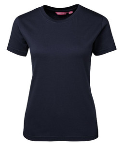 1LHT JB's Ladies Cotton Tee, Navy, Sizes 8 to 20 - Safety Equipment NZ, Tauranga&hellip;