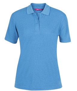 Polos: 2LPS JB's Ladies Polo, Aqua, Sizes 8 to 24 - Safety Equipment NZ, Tauranga, Hamilton, Cambridge, Rotorua, BOP