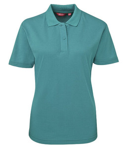 Polos: 2LPS JB's Ladies Polo, Jade, Sizes 8 to 24 - Safety Equipment NZ, Tauranga, Hamilton, Cambridge, Rotorua, BOP