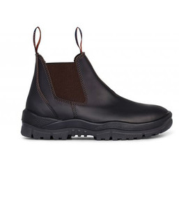 916030 Caution Mongrel Slip On Non-Safety Boot, Claret/Brown, Sizes 3 to 14 - Sa&hellip;