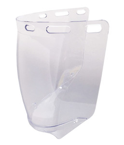 Products: 581006 Esko High Impact Clear Visor with Chinguard - Safety Equipment NZ, Tauranga, Hamilton, Cambridge, Rotorua, BOP