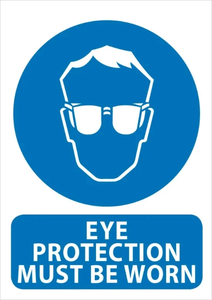 Eye Protection Must Be Worn - Safety Online