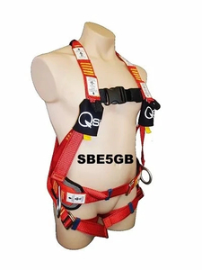 Products: SBE5GB Electrical Harness Glove and Barrier Harness with Waist Belt and Work Positioning D Rings - Safety Online
