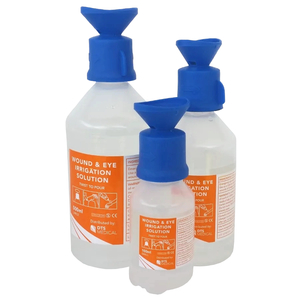 Products: Eye Wash Bottle With Saline, 100ml, 250ml, and 500ml - Safety Online