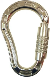Alloy Carabiner Side Swing Gate Triple Locking - Safety Online