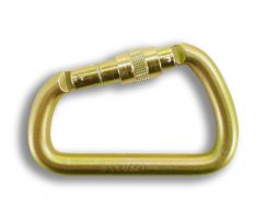 Products: Steel Offset Carabiner Screw Gate - Safety Online