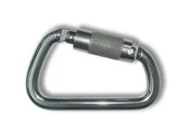 Stainless Steel Triple Locking Carabiner - Safety Online