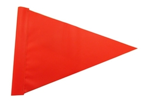 Hi-vis Triangle Flag - Safety Online