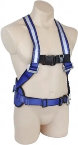 Padded Restraint Waist Belt with Shoulder Straps and Rigging D Ring - Safety Online