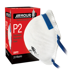 Products: ARMOUR Respirator P2, Disposable Mask, Box of 20 - Safety Online