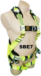 SBE7 Construction Full Body Harness With Central D Ring - Safety Online