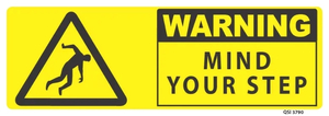Products: Warning Mind Your Step - Safety Online