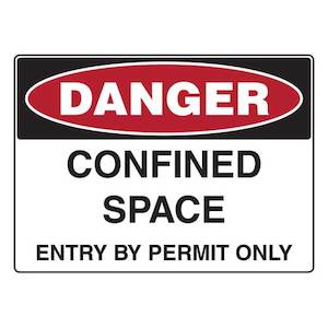 Products: Confined Space Entry By Permit Only