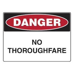 Products: No Thoroughfare