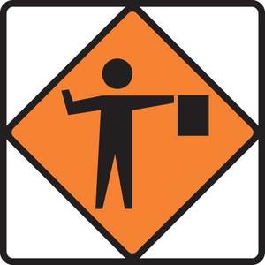 Flagman Sign – Level 2