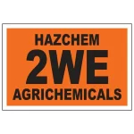 Products: Agrichem Signage – 2WE Basic