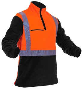Hi-Vis D/N Polar Fleece 1/2 Zip Tunic Awesome