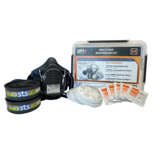 RS01SD Half Mask Multi Gas Kit - Ultimate Protection