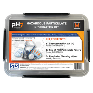 Products: RS01SD Hazardous Half Mask Dust /Particulate Respirator Kit
