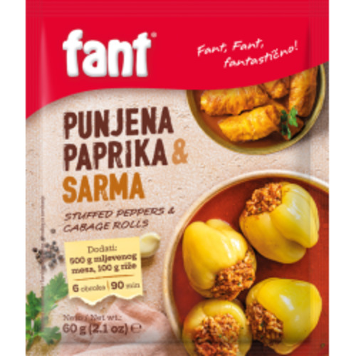 Products: Podravka Fant Seasoning Mix for Stuffed Peppers and Cabbage BB 12/11/2025