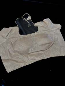 Golden color Shimmery work padded blouse (extra fabric inside to expand the size&hellip;