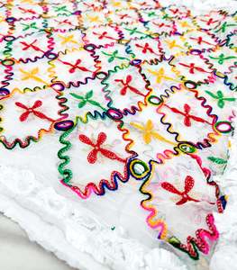 Dupatta: Chiffon based beautiful Phulkari Dupatta