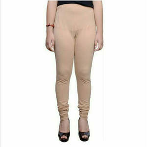 Stretchable Leggings Or Tights In Lite Golden Colour Standard Size