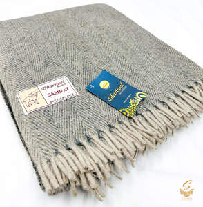 Mens Woolen Shawl Lohi: 100% Pure wool grey colour Dhariwal Shawl