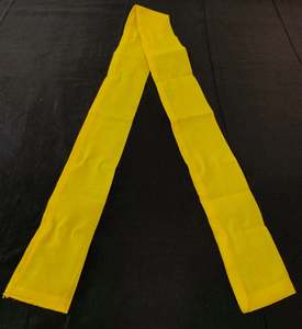 Patke Accessories: PUNJABI SIKH COTTON FIFTY 95cm Length , Yellow Colour