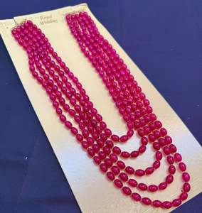 Pearls beautiful mala for groom sherwani