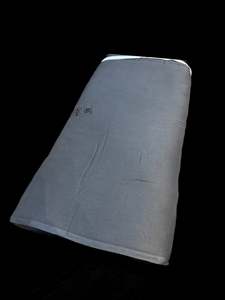 Turban Fabric Parna: Deep Grey colour Rubia Voile turban fabric ($5 Per Meter)