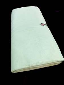 Pastel Mint colour Rubia Voile turban fabric ($5 Per Meter)