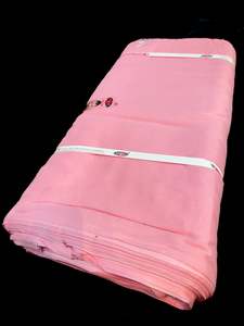 Soft Pink colour Rubia Voile turban fabric ($5 Per Meter)